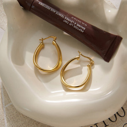 Calanque Ribbon Loop Earrings