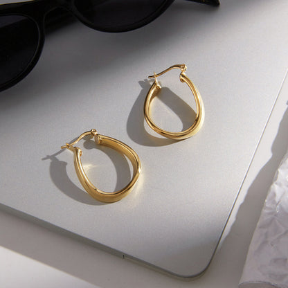 Calanque Ribbon Loop Earrings