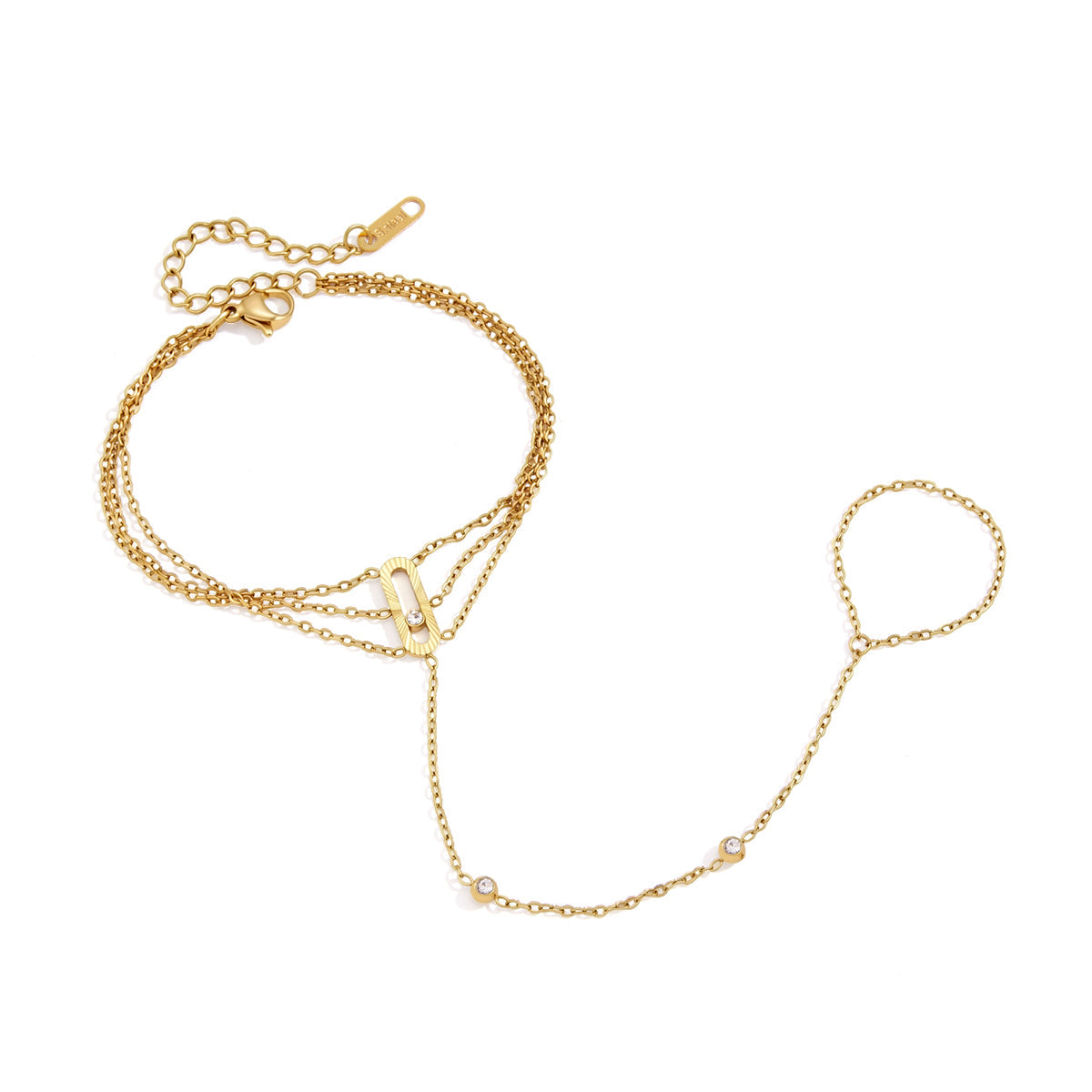Marea Trio Chain Handpiece Bracelet