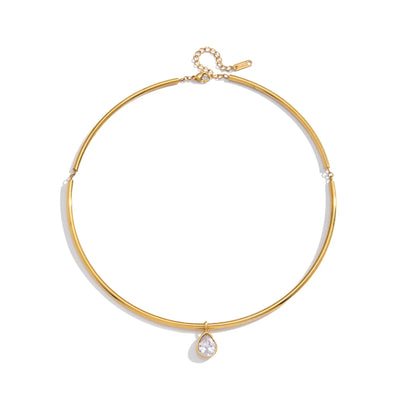 Tidewater Scalloped Chain Necklace