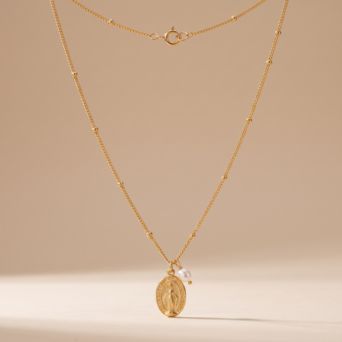 Asea Devotion Pendant Necklace — front view