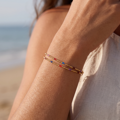 Asea Ensenada Colour Pop Bracelet — worn by model