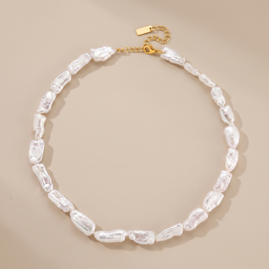 Asea Sundrenched Pearl Choker — front view