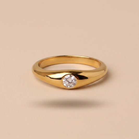 Asea Nova Moissanite Ring — front view