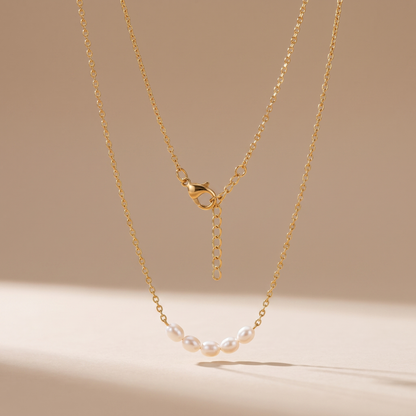 Asea Fine Freshwater Pearl Necklace — front view