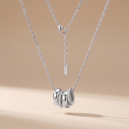 Asea Cap Blanc Pendant Necklace — Silver color
