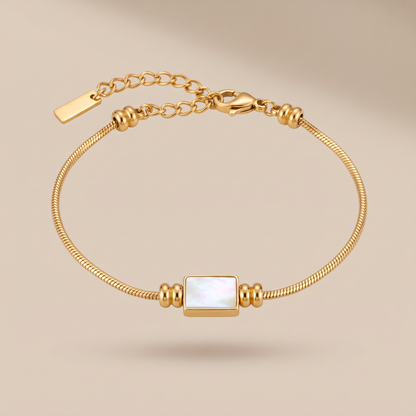 Asea Lunara Mother of Pearl Bracelet — front view