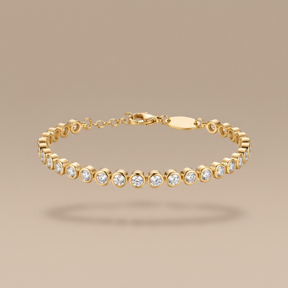 Asea Zircon Tennis Bracelet — front view