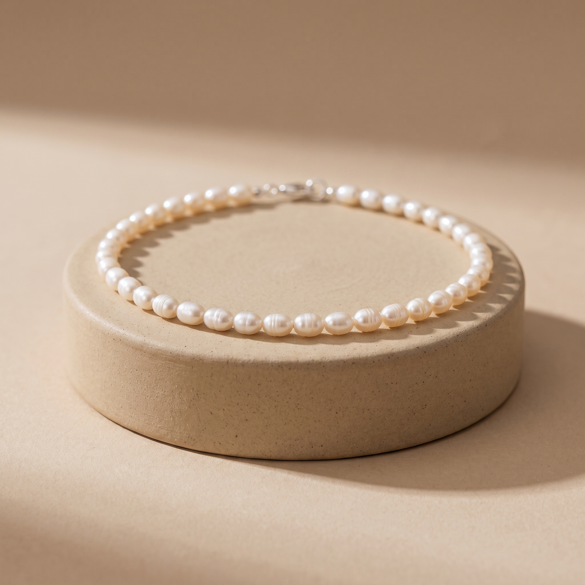 Asea Palawan Pearl Anklet — angle