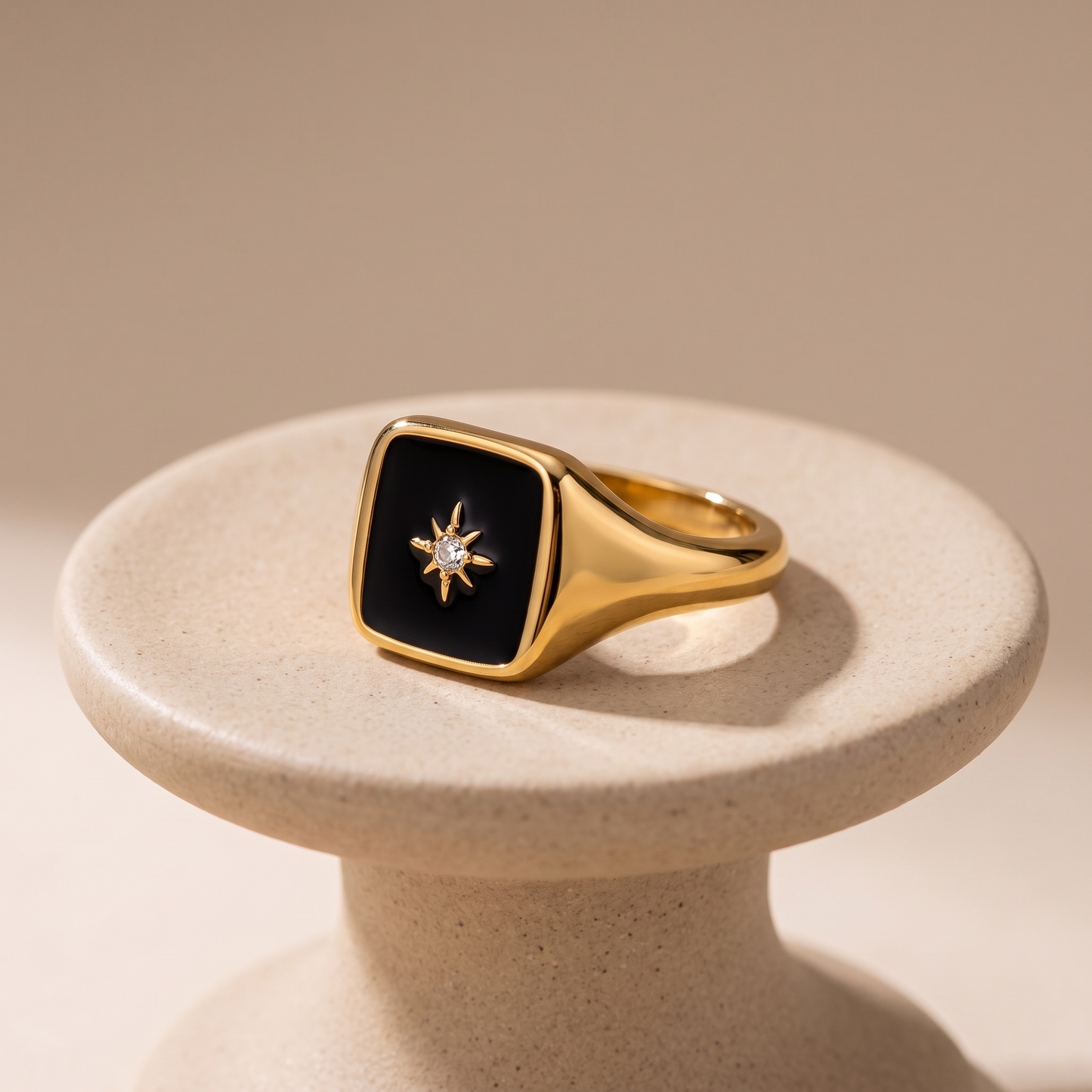Asea Umbra North Star Ring — angle