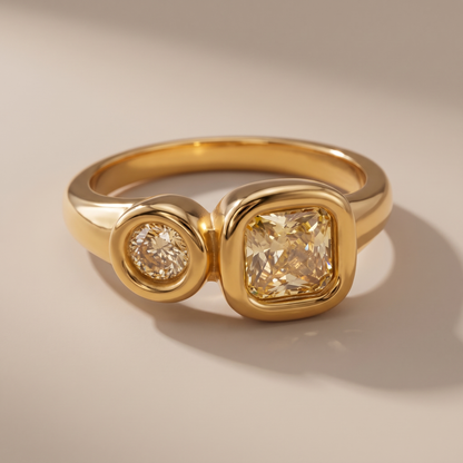 Asea Fizz Swirl Ring — close-up detail