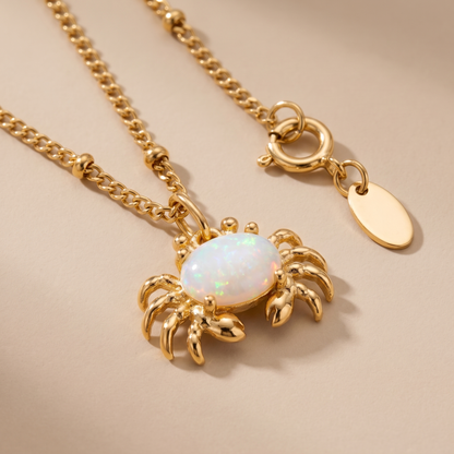 Asea Lucky Crab Pendant — close-up detail