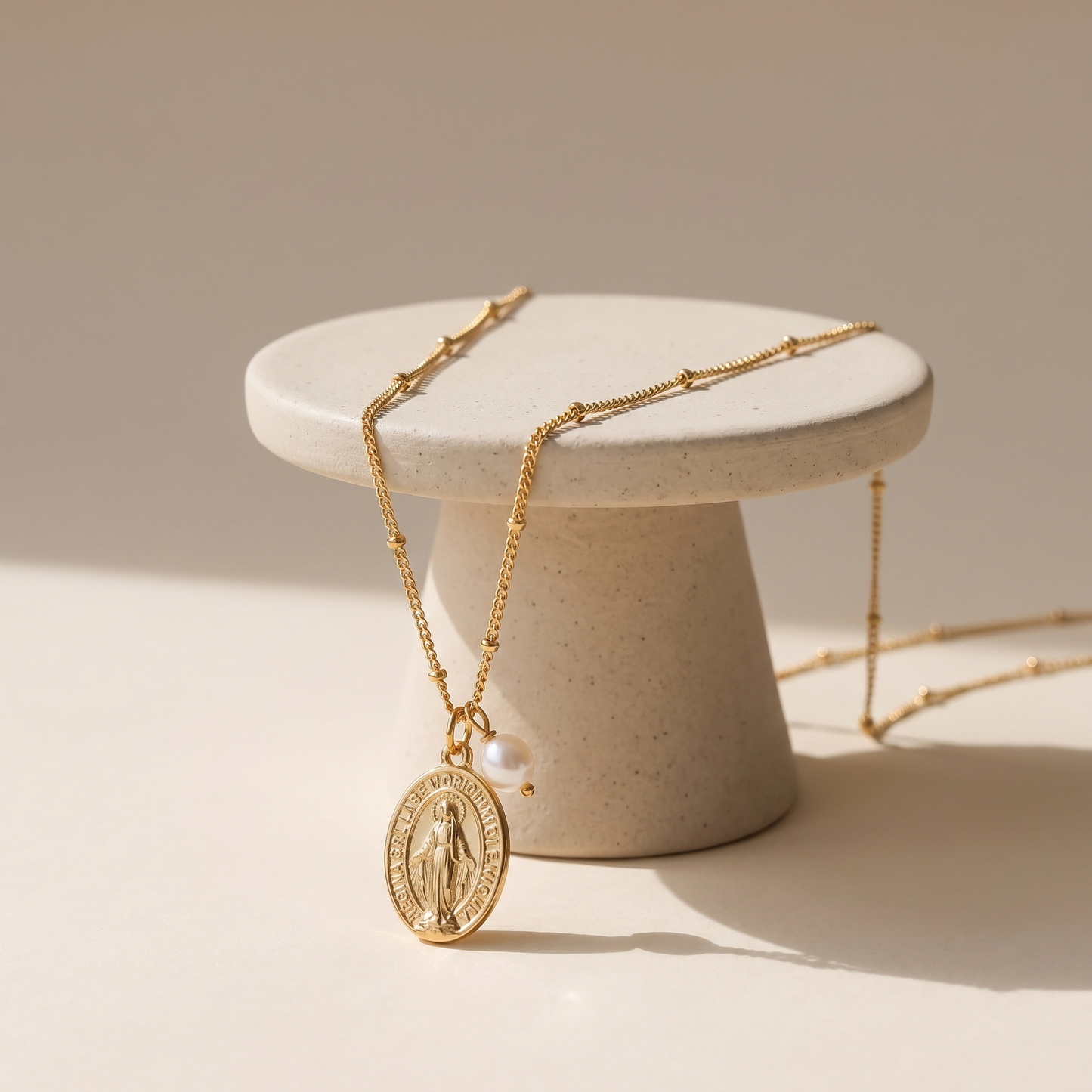 Asea Devotion Pendant Necklace — angle