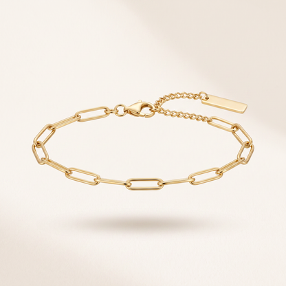 Asea Vieques Paperclip Chain Bracelet — front view