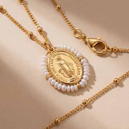 Asea Maris Pearl Necklace — close-up detail