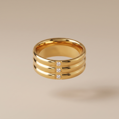 Asea Astral Statement Ring — front view