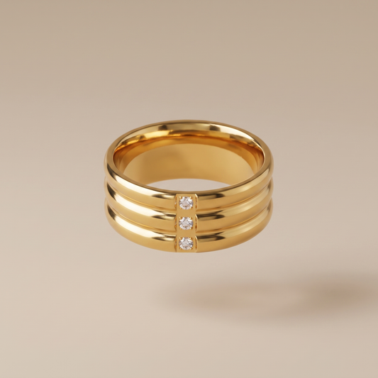 Asea Astral Statement Ring — front view
