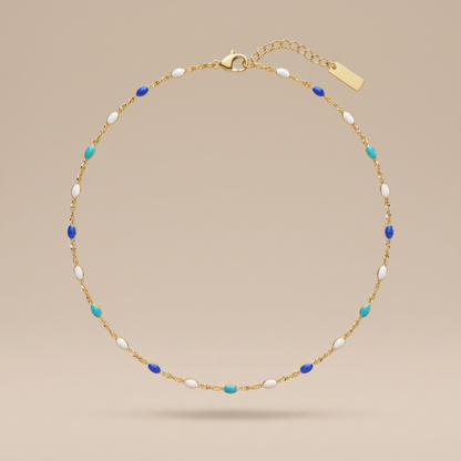 Asea Menorca Enamel Choker — front view