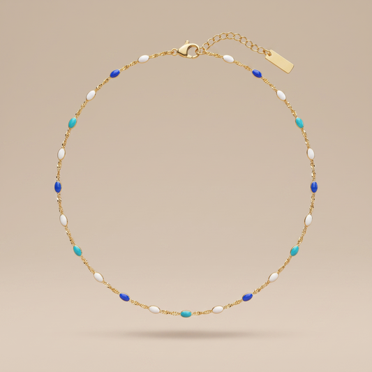 Asea Menorca Enamel Choker — front view