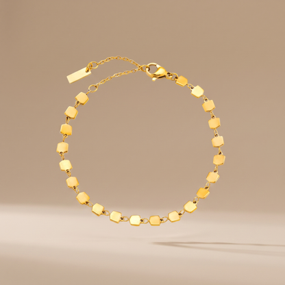 Asea Sunlit Tile Bracelet — front view