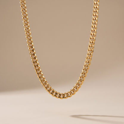 Asea Alghero Cuban Chain Necklace — front view