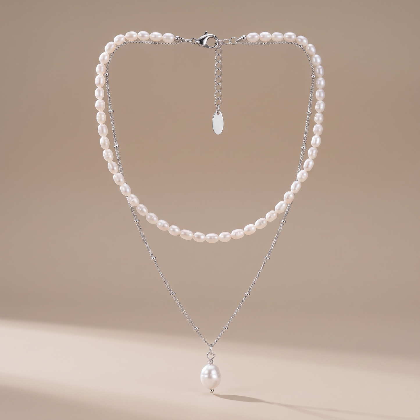 Asea Aloha Pearl Bundle | Silver — front view
