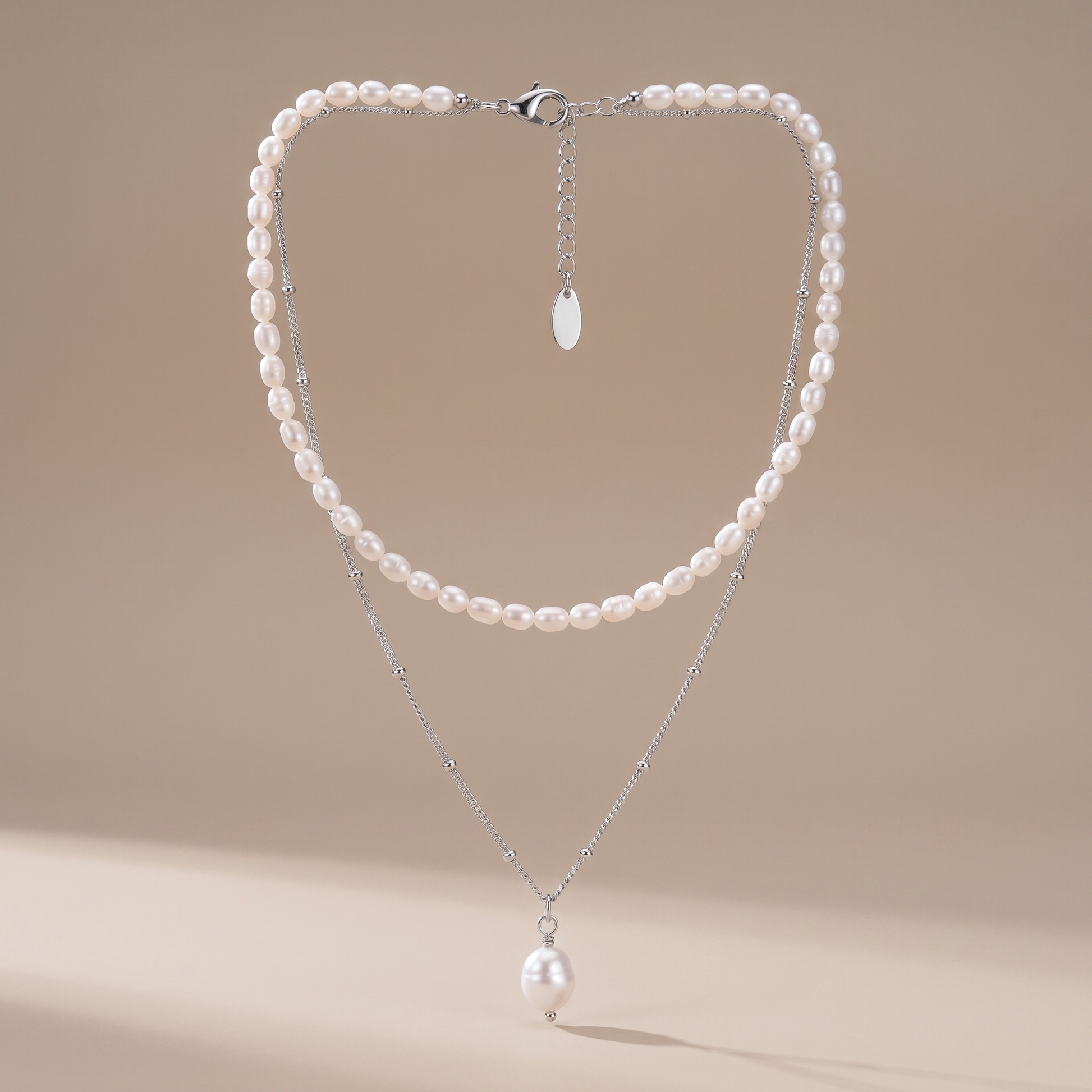 Asea Aloha Pearl Bundle | Silver — front view