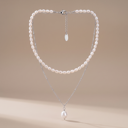 Asea Aloha Pearl Bundle | Silver — front view