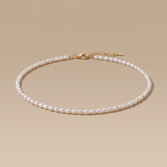 Asea Dainty Pearl Choker — front view
