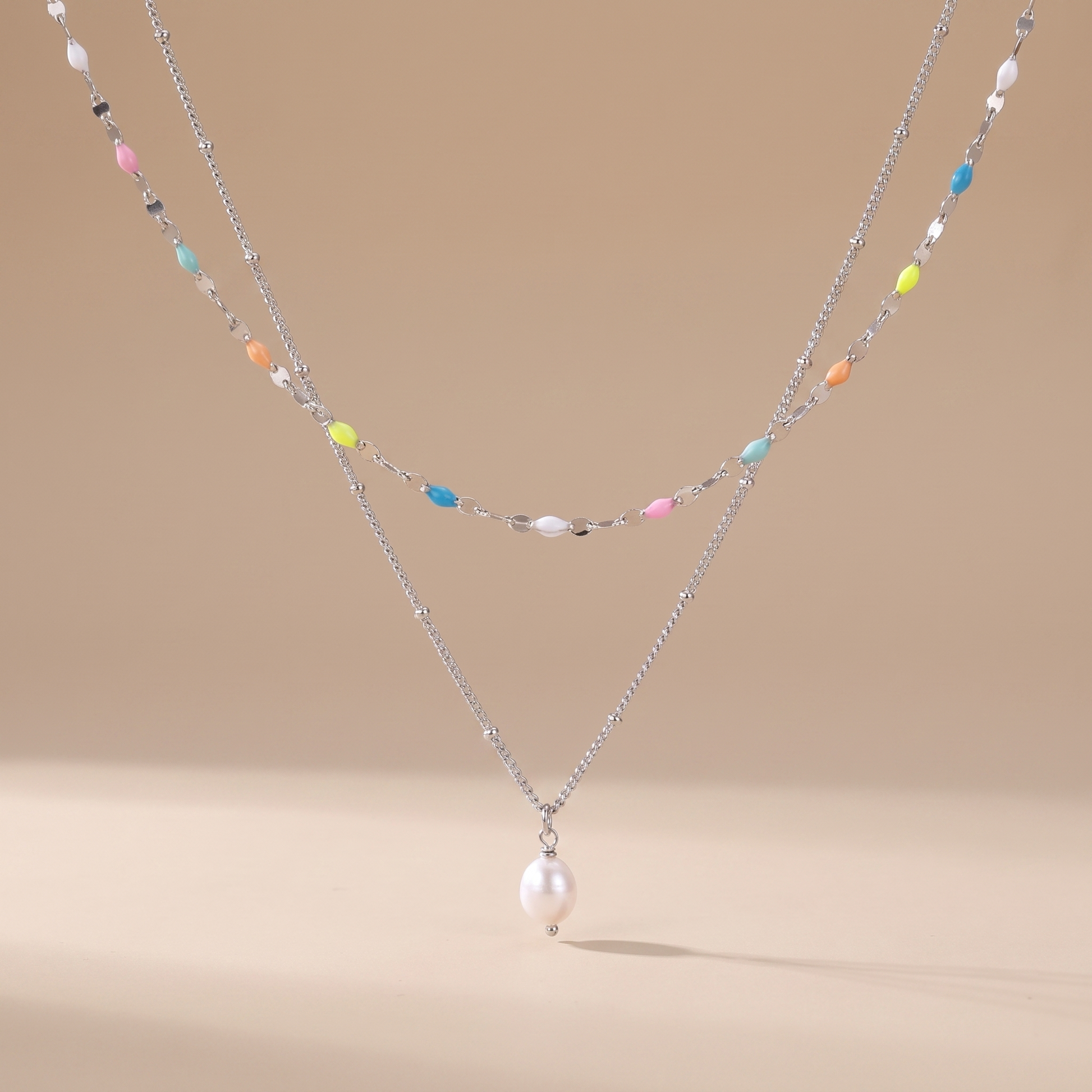 Asea Felicity Duo Set | Silver — front view
