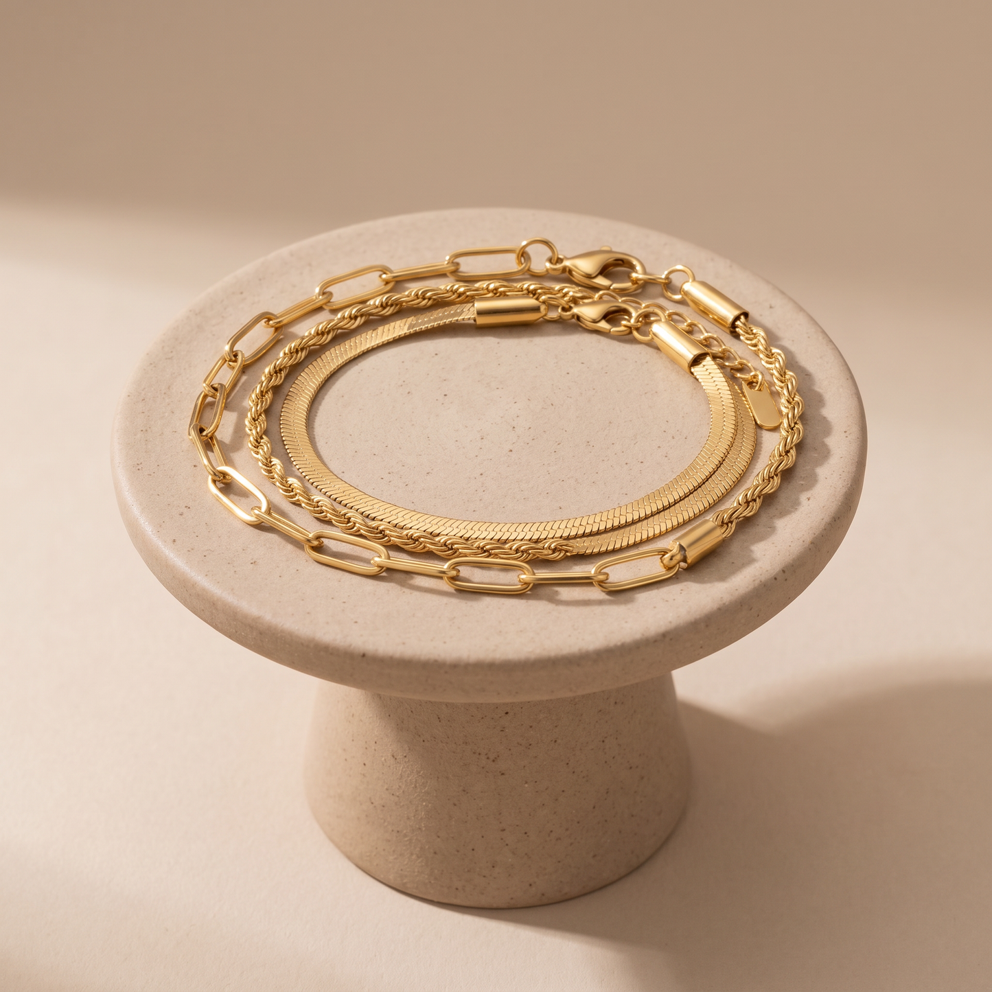 Asea Essential Bracelet Trio Set — angle