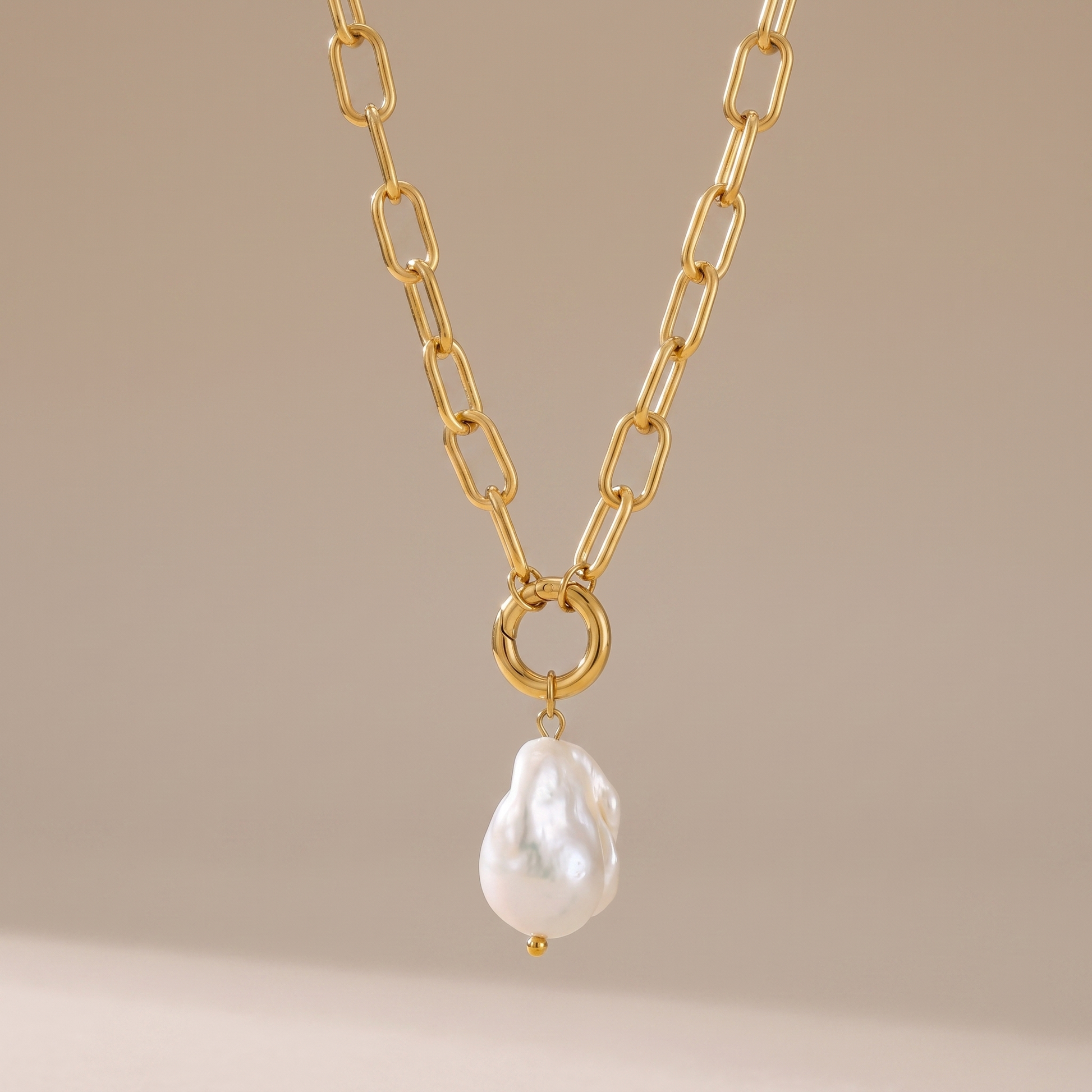 Asea Cefalu Pearl Necklace — front view