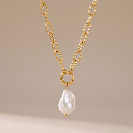 Asea Cefalu Pearl Necklace — front view