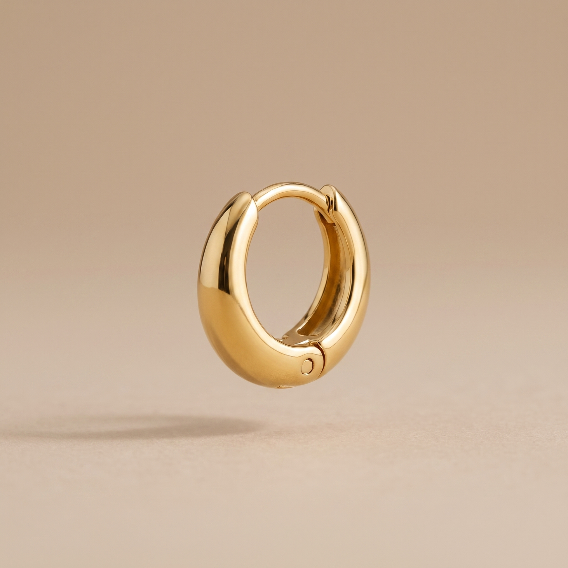 Asea Iconic Statement Hoops — front view