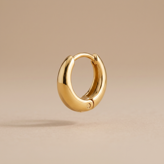 Asea Iconic Statement Hoops — front view
