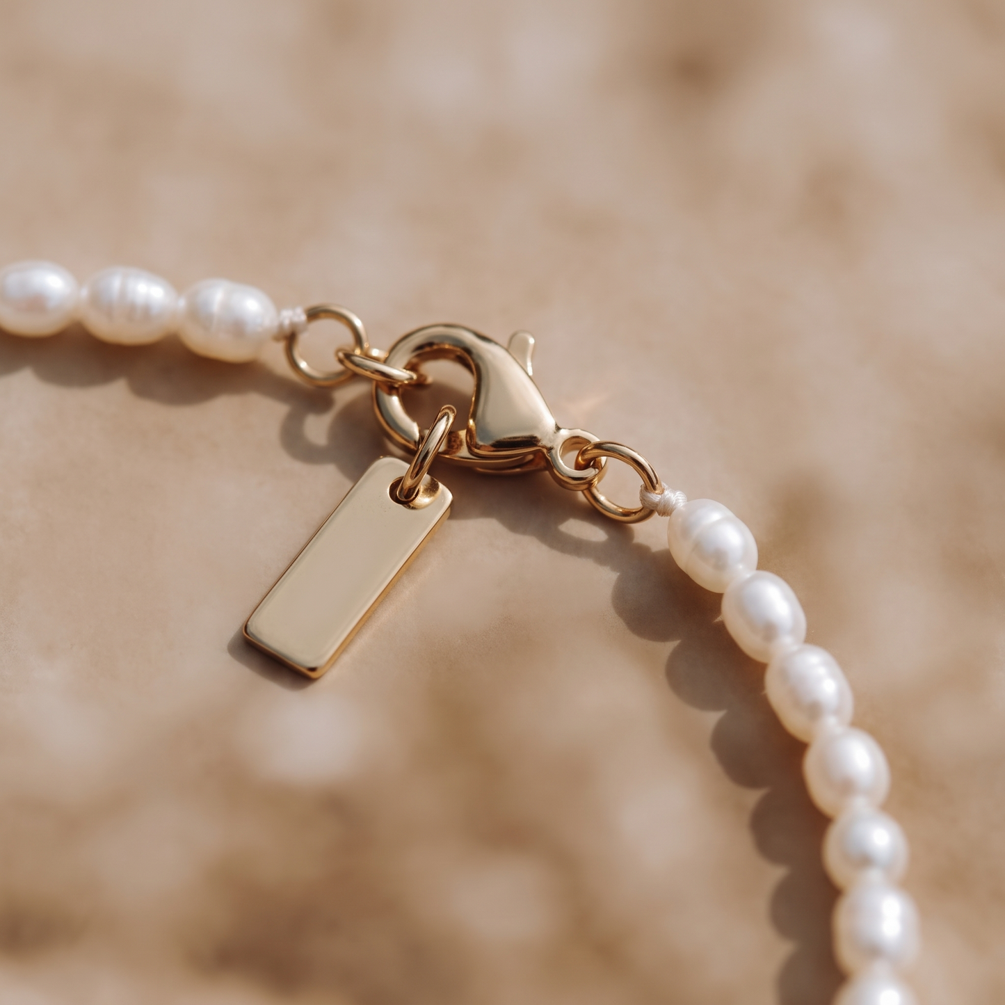 Asea Palawan Pearl Anklet — close-up detail