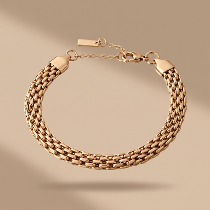 Asea Cadaques Woven Bracelet — 14K Gold Color