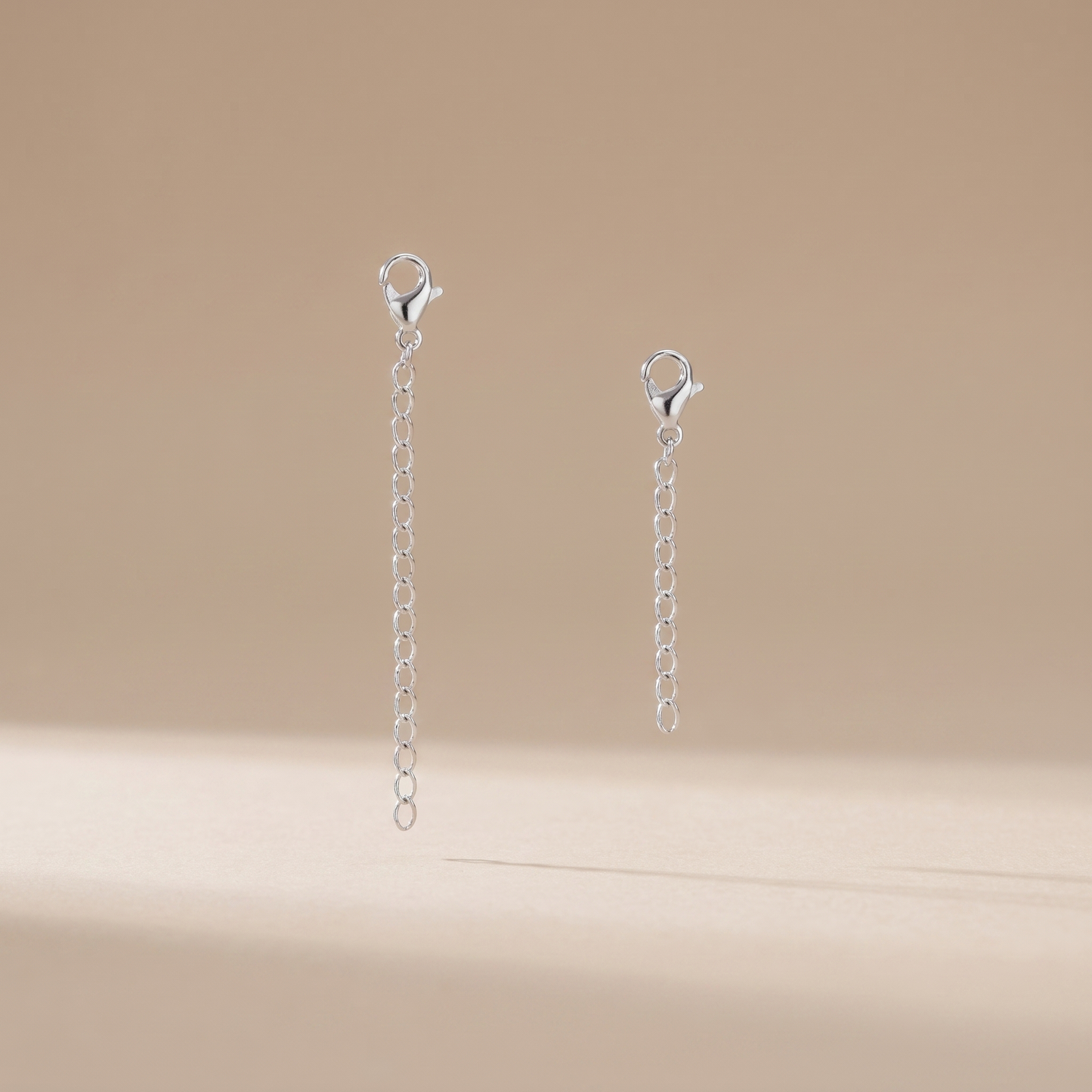 Asea Necklace Extender Chain — Silver Color