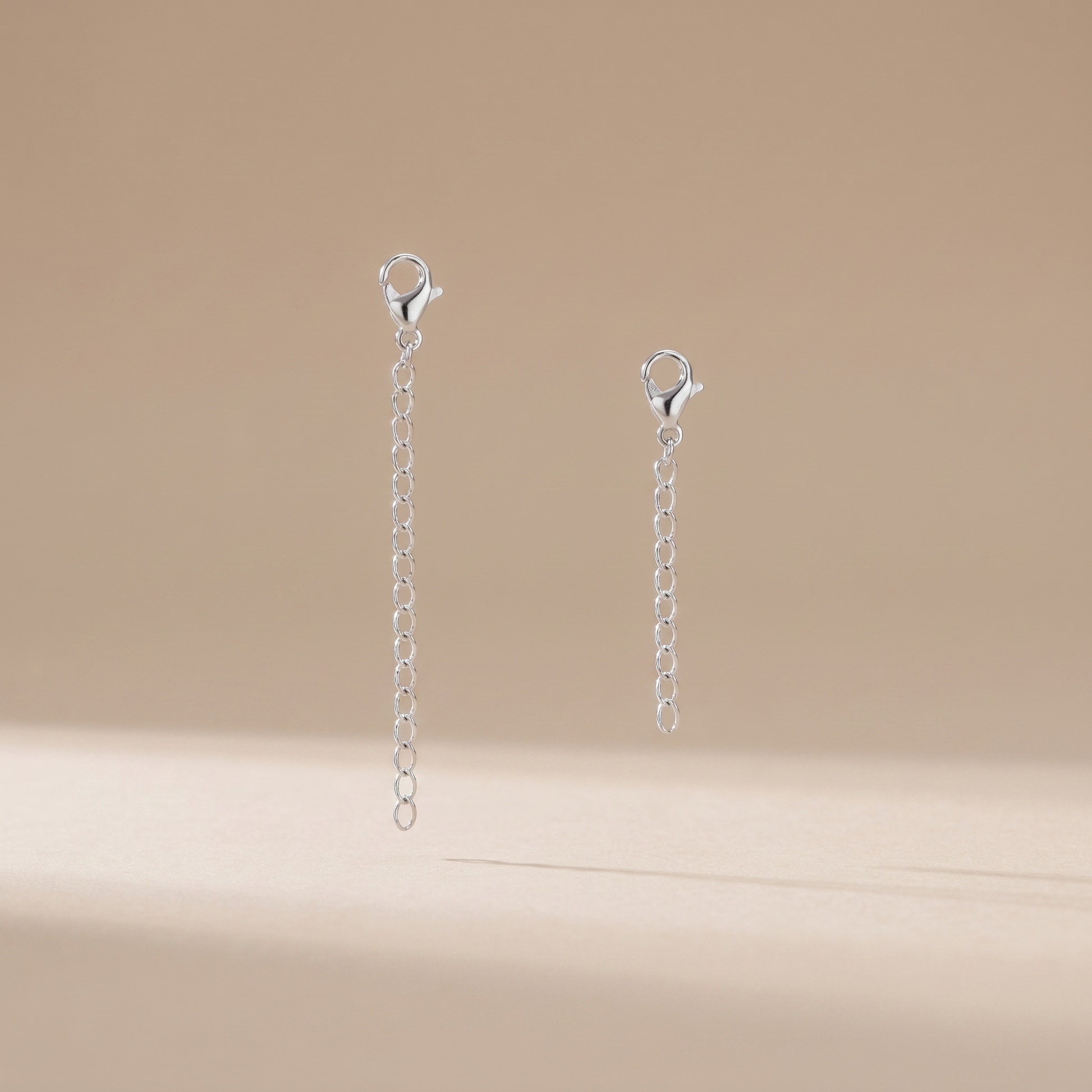 Asea Necklace Extender Chain — Silver Color