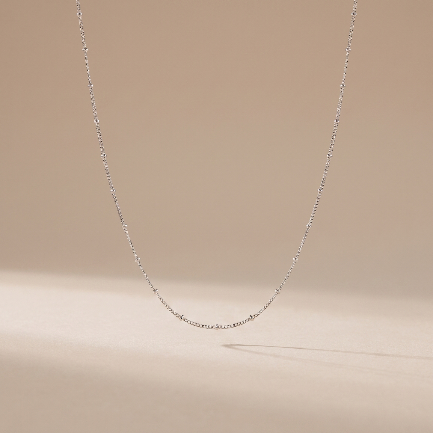 Asea Ponza Ball Bead Choker — Silver color
