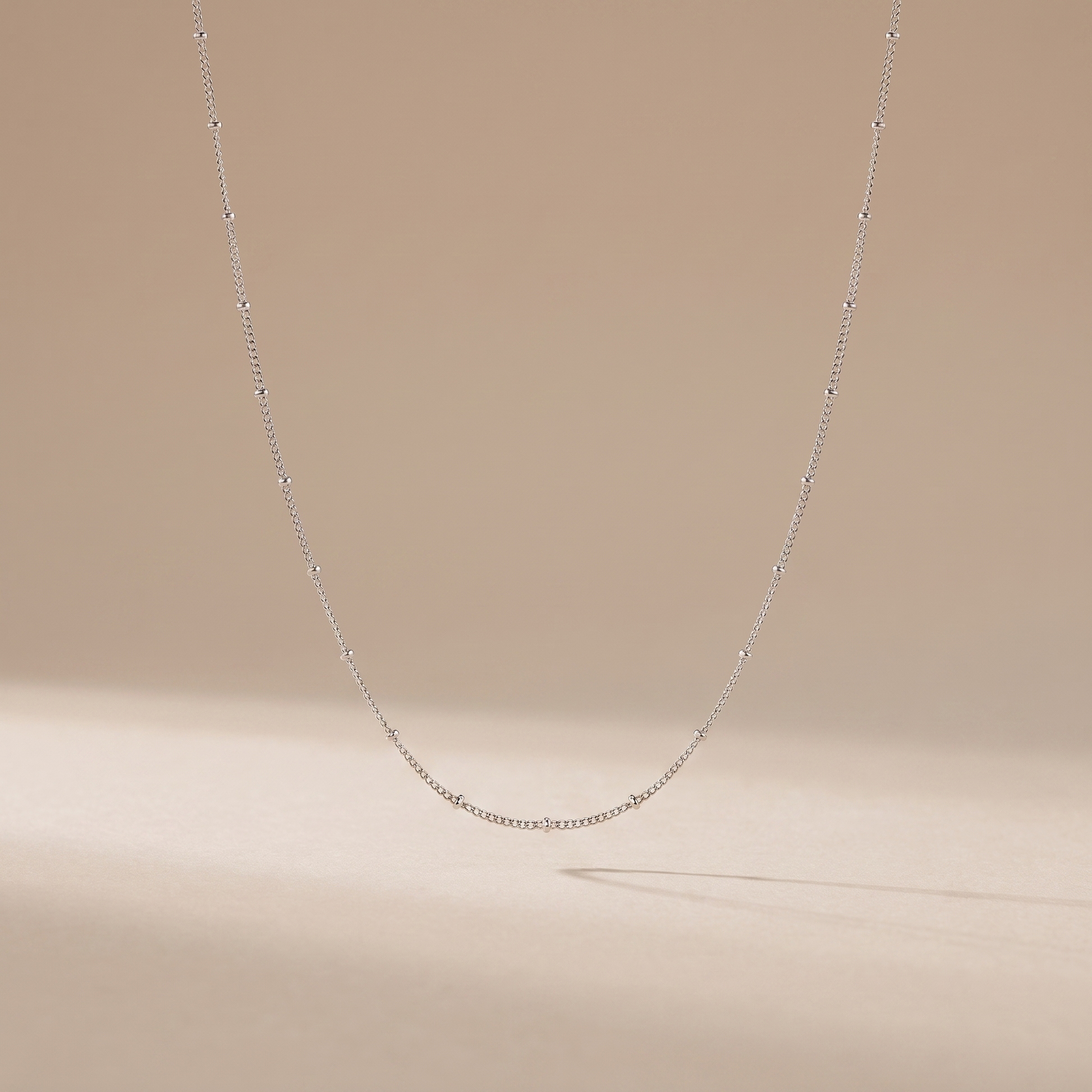 Asea Ponza Ball Bead Choker — Silver color