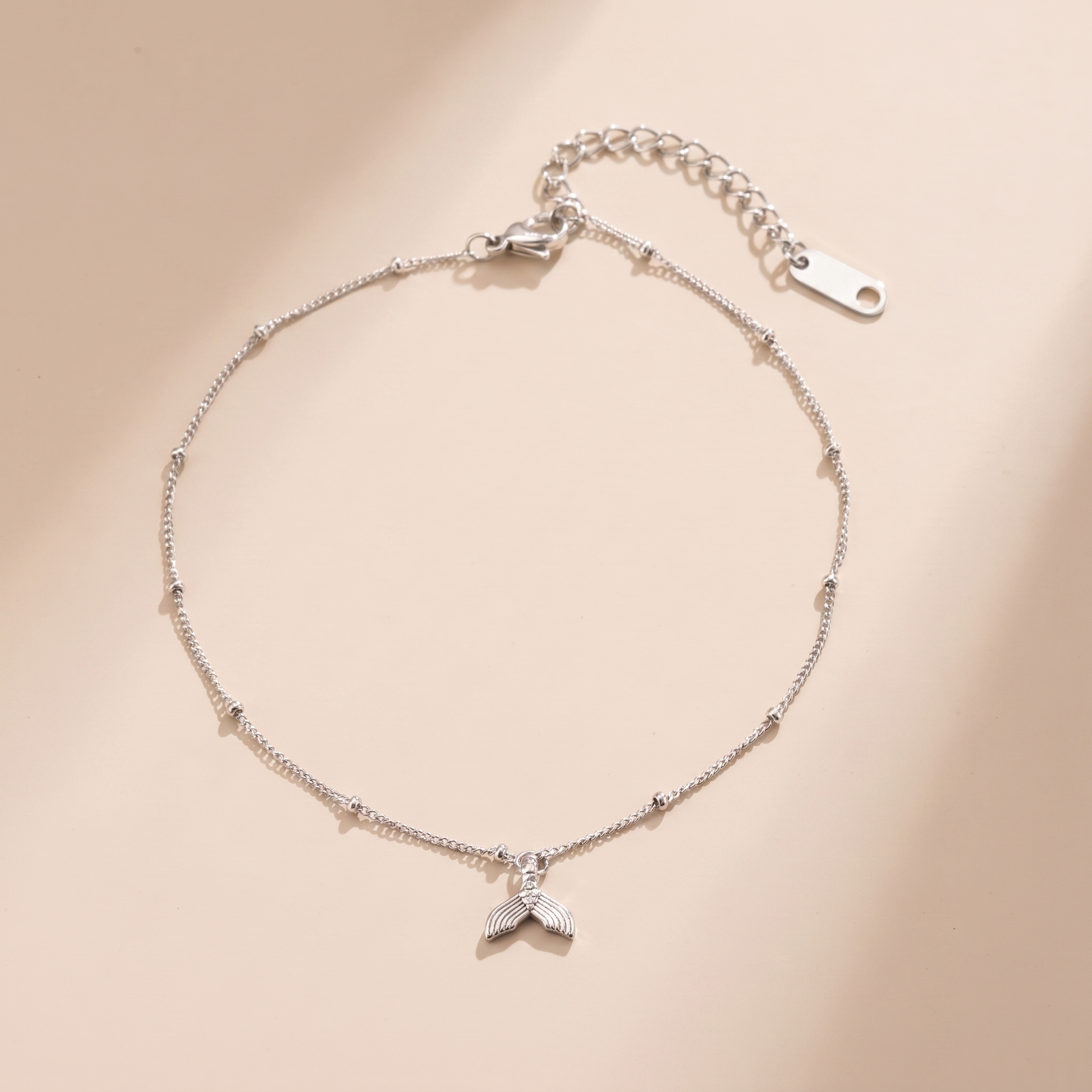 Asea Mermaid Chain Anklet — Silver Color
