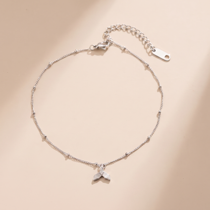 Asea Mermaid Chain Anklet — Silver Color