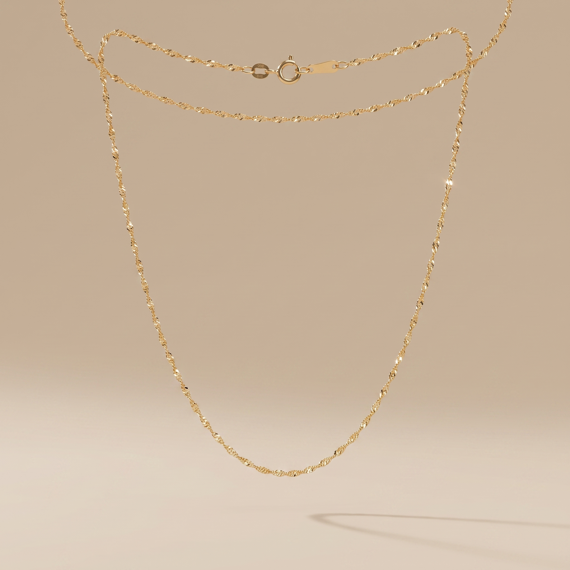Asea Ericeira Dainty Chain Necklace — front view