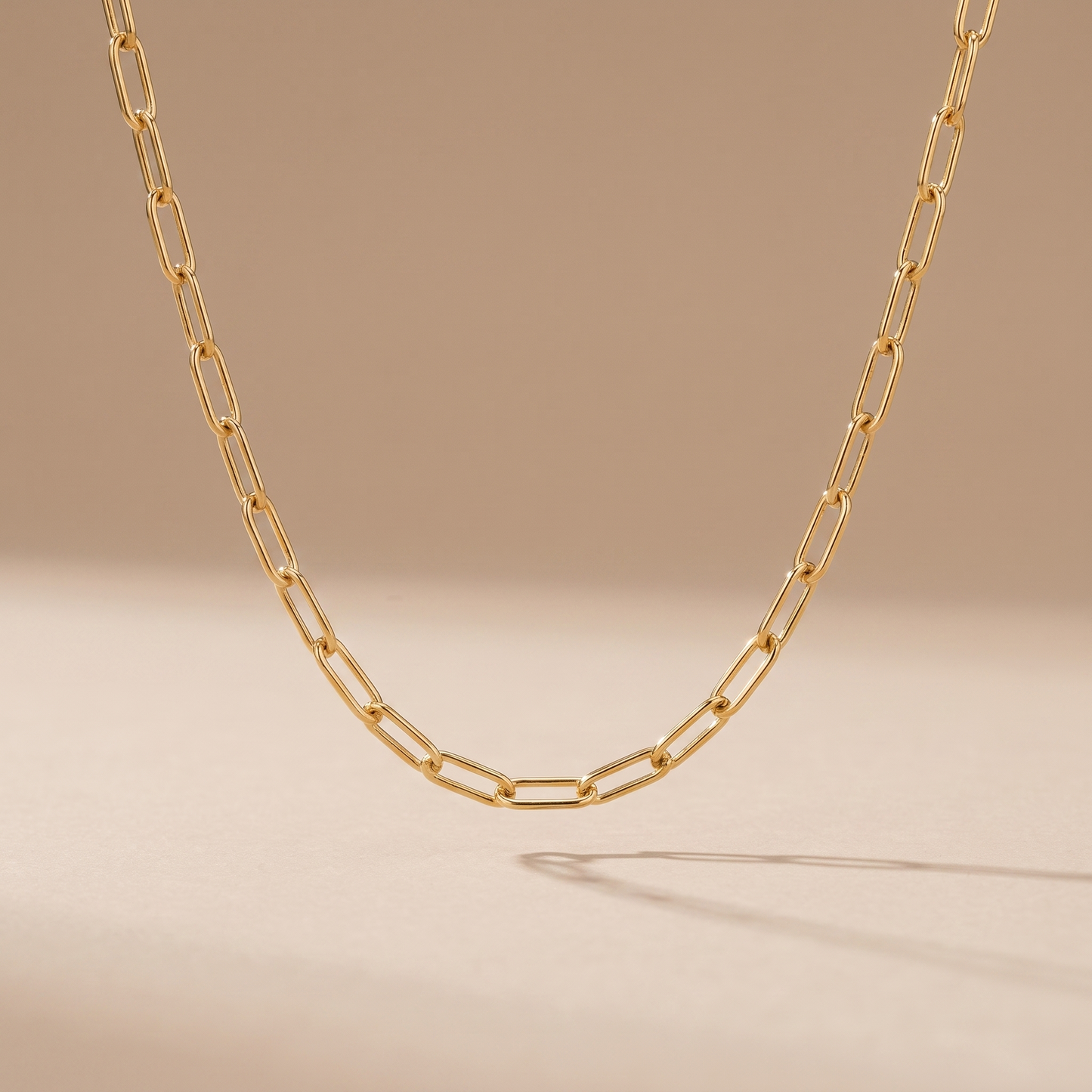 Asea Vieques Paperclip Chain Choker — front view
