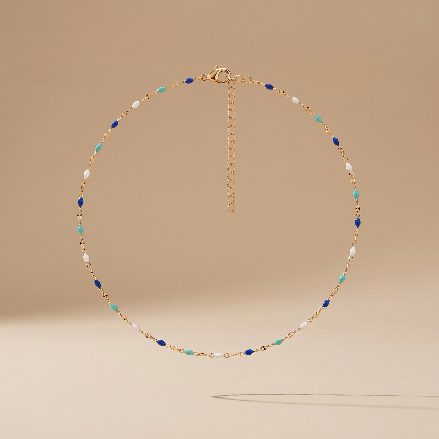 Asea Menorca Enamel Choker — 14K Gold color