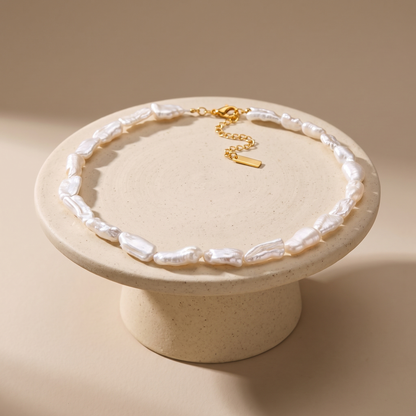 Asea Sundrenched Pearl Choker — angle