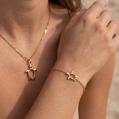 Asea Sea Turtle Guardian Set — worn by model