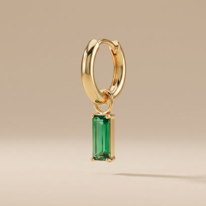 Asea Sea Sparkle Hoop Earrings — front view