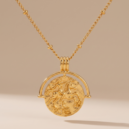 Asea Divine Pendant Necklace — front view